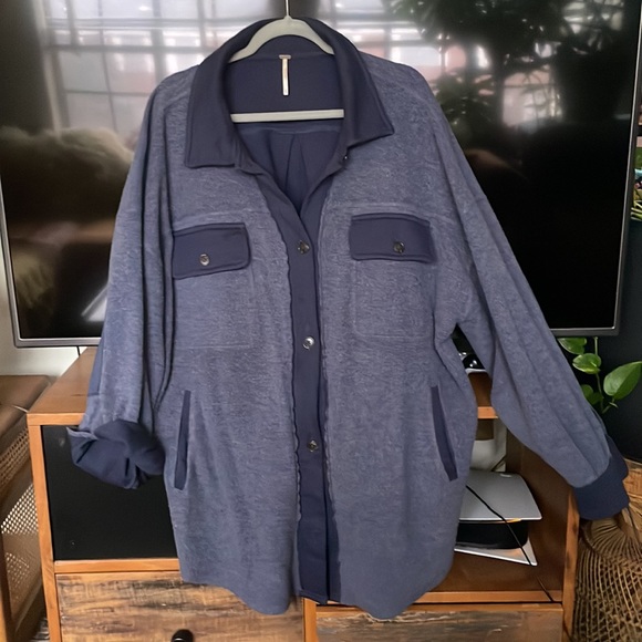 Free People Ruby Jacket Blue XL - Picture 5 of 13